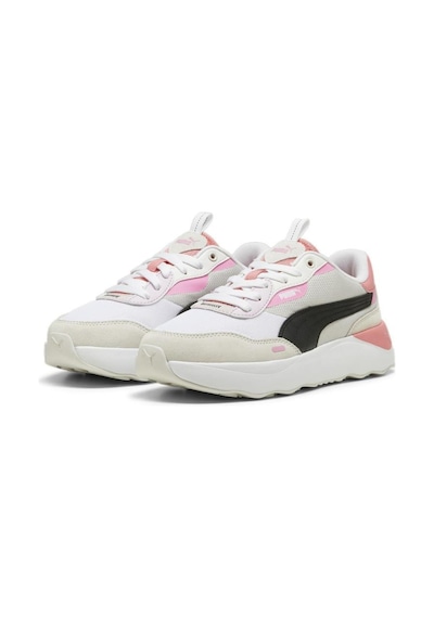 Puma  Runtamed Platform Kadın  Gri - Pembe Sneaker