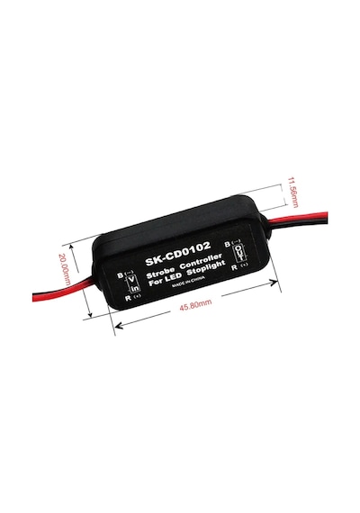 Stop Fren Çakar Modül 12V Özel Üretim 4 Kez F1 Çakar 4 Kez Yavaş