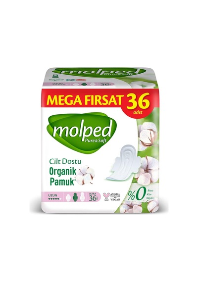 Pure&soft Ultra Hijyenik Ped Uzun Mega Fırsat 36 Adet