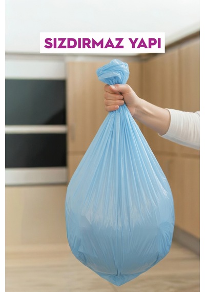 Güçlü Çöp Torbası Büyük Boy 5'li