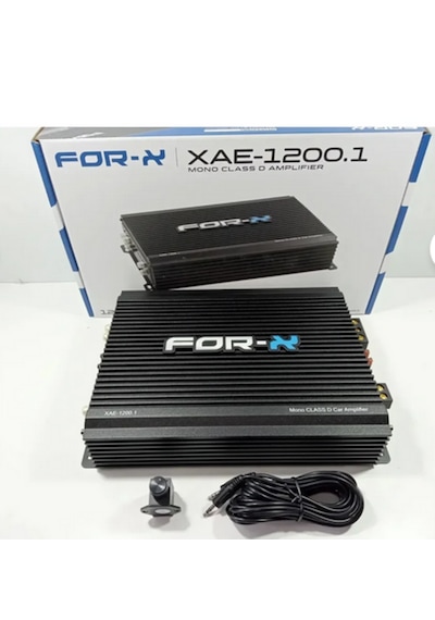 For-x Xae-1200.1-1 X 1200w Gerçek Rms-kaliteli Profesyonel Bas Kumandalı Mono Anfi