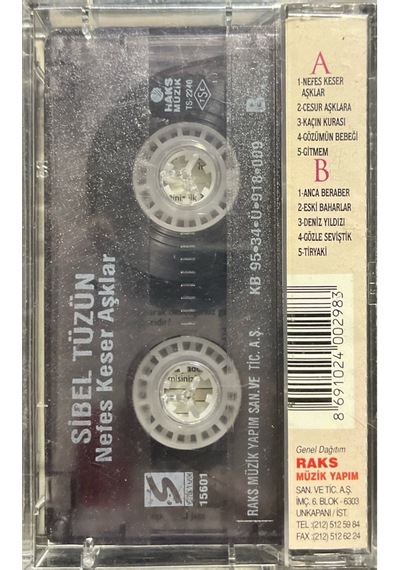 Plak Değildir Kaset Tir Kaset Sibel Tüzün Nefes Keser Aşklar Ka