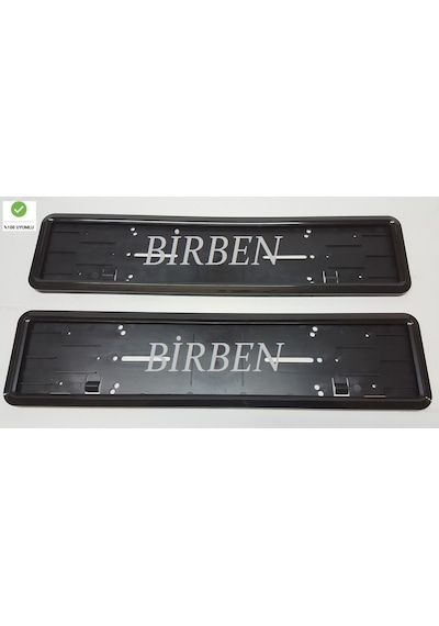 Araç Takmatik Plakalık Krom P.Black Beyaz Kırmızı Araç Plakalık 384862038
