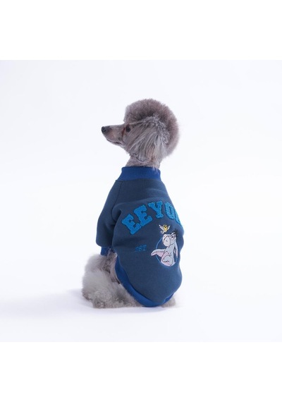 Lacivert Eeyore Creek Köpek Sweatshirt Köpek Sweat Köpek Kıyafeti Kedi Kıyafeti