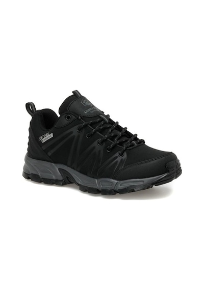 LUMBERJACK Büyük Numara Shell Trekking Outdoor Waterproof Ayakk Siyah