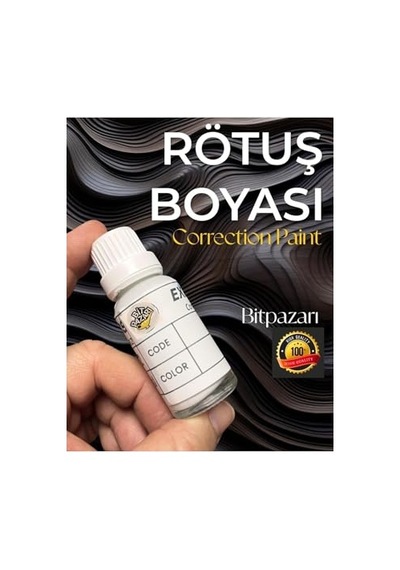Flea Market Egea Cross Paprika Turuncu 417c İle Uyumlu Rötuş Boyası, 30ml, Fırçalı