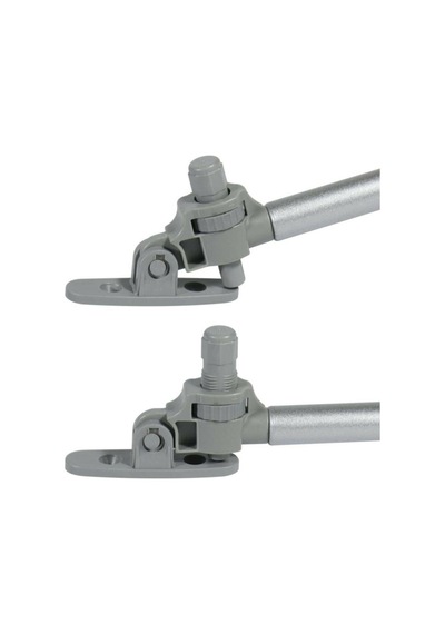 Frenli Yavaş Kapanan Gazlı Amortisör Piston 100 N Gri 27 cm