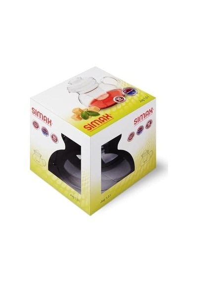 Sımax Marta Cam Demlik 1,5 L Borosilikat Cam Dayanıklı Ocak Üstü Uyumlu