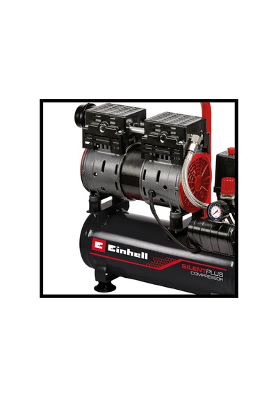 Einhell Te-ac 110/6 Silent Plus, Sessiz Hava Kompresörü - 4020600