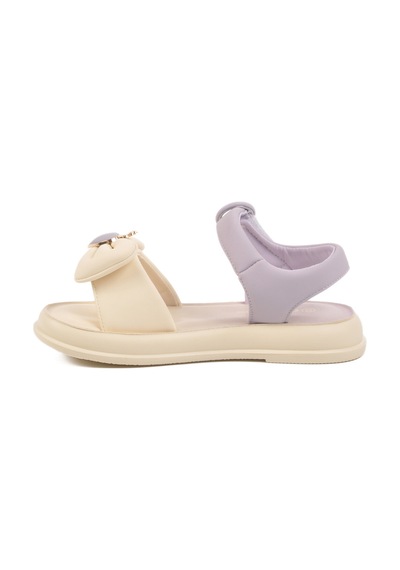 Guja Lila Hafif Esnek Taşlı Kız Çocuk Sandalet 25y600-5 F LILA