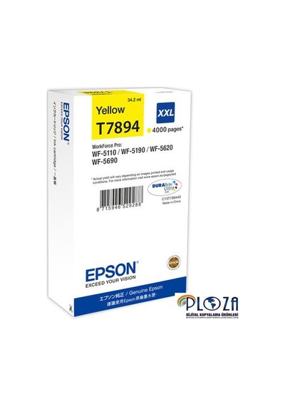 Epson T7894 C13T789440 /Workforce Pro Wf /Wf 5190Dw /Wf 5620Dw