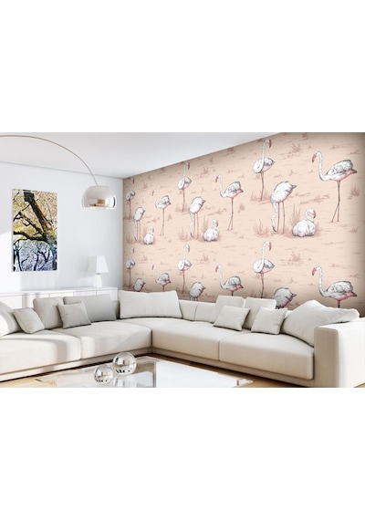 Flamingolar Duvar Kağıdı (459081631)