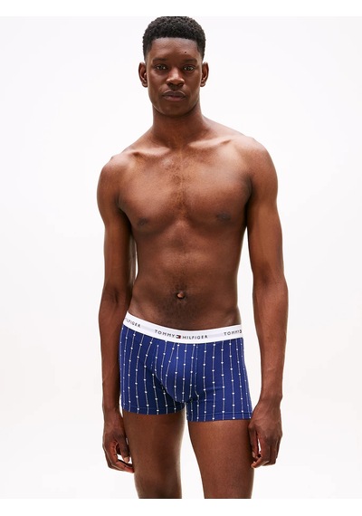 Tommy Hilfiger 3p Trunk Prınt Erkek Sarı Boxer - Um0um02768 Tommy Hilfiger 3p Trunk Prınt Erkek Sarı Boxer - Um0um02768