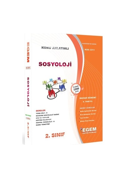 Egem Aöf Anadolu Sosyoloji Ve 2. Sınıf Konu/soru Çıkmış