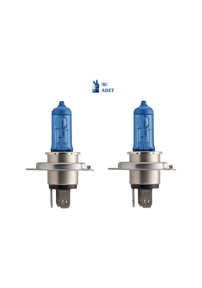 Philips H4 Diamond Vision Tam Beyaz Işık Ampul 12342
