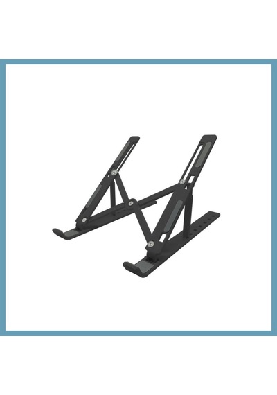 Bezos 7 Kademeli Ayarlı Katlanabilir Laptop Tablet Standı Siyah Mbt06