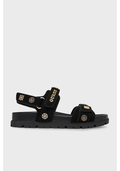 Guess Kadın Sandalet Flpfloesu03-black Siyah