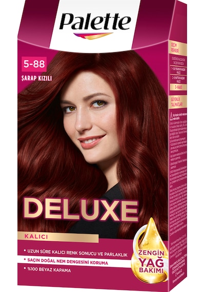 Palette Deluxe Saç Boyası 5-88 Şarap Kızılı