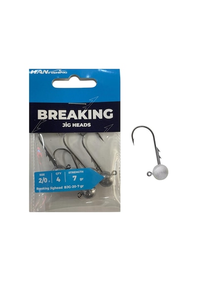 Hanfish Breaking Bjg Jig Head Zoka 7gr No:2/0 4 Adet