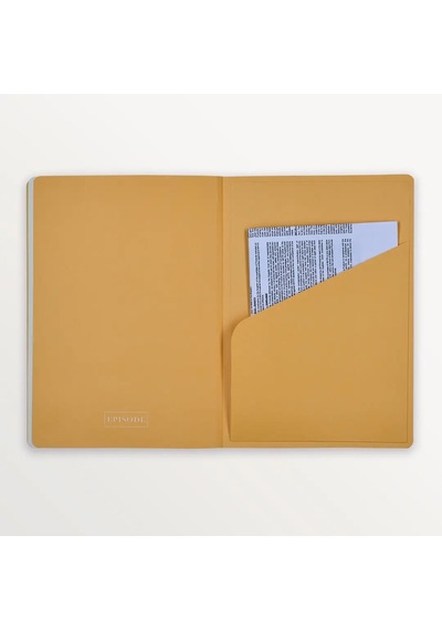 Episode Amerikan Ciltli Colourblock Uno A5 96 Yp. Defter - Topaz Yellow Çok Renkli