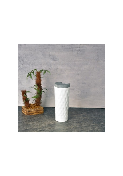 Termos Kupa 400 Ml Beyaz Renkli