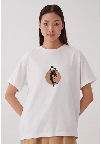 Noıssey Kova Burcu Tasarımlı Baskılı - Unisex Oversize Beyaz T-shirt Çok Renkli Noıssey Kova Burcu Tasarımlı Baskılı - Unisex Oversize Beyaz T-shirt Çok Renkli