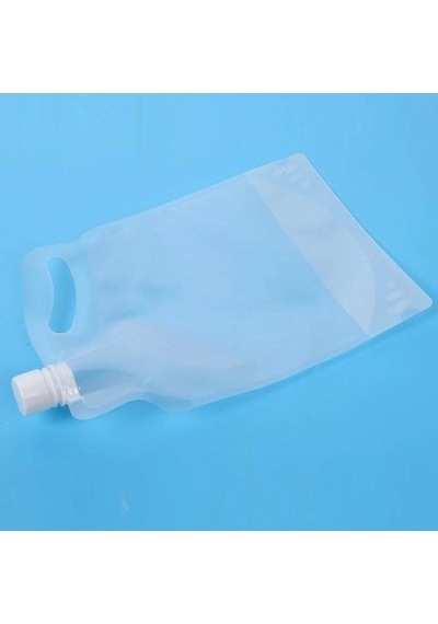 Plastik Kapaklı Su Torbası 1 Litre Renkli