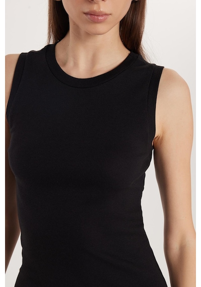Tudors Kadın Slim Fit Dar Kesim Modal Bisiklet Yaka Sıfır Kol Maxi Siyah Elbise-33540 Siyah Tudors Kadın Slim Fit Dar Kesim Modal Bisiklet Yaka Sıfır Kol Maxi Siyah Elbise-33540 Siyah