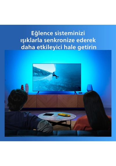 Philips Smart Lighting Hdmı 2.0 Sync Box Kiti 55"-65" Tv'ler İçin - Google Home, Alexa, Homekit Ve Matter Uyumlu Çok Renkli