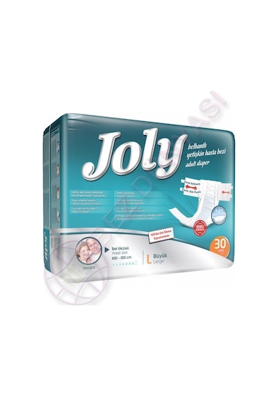 Joly Belbantlı Hasta Bezi Büyük Boy L 30'Lu
