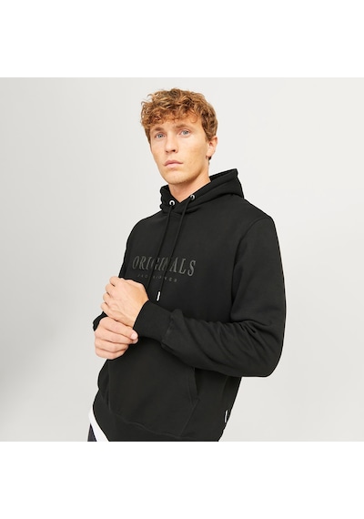 Jack & Jones Jack&jones Jorfrederiksberg Erkek Sweatshirt 12270541 Siyah