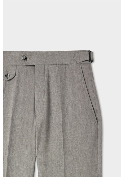 D's Damat Ds Damat Slim Fit Vizon Armürlü Kumaş Pantolon 5hf03kv21321m V01