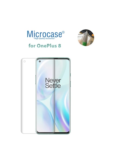 Microcase Oneplus 8 Full Ön Kaplama Koruma Filmi