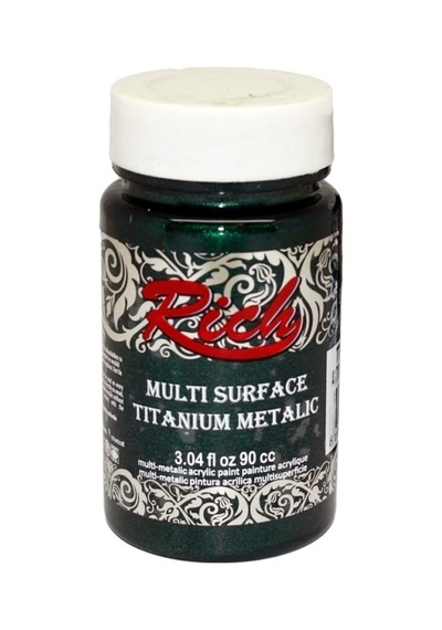 Rich Multi Surface Titanium Metalik Boya 90 Cc. 2554 Antik Yeşil Rich Multi Surface Titanium Metalik Boya 90 Cc. 2554 Antik Yeşil