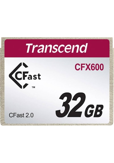 Transcend TS32GCFX600 CFX600 32 GB CFast 2.0 Compact Flash Hafıza Kartı