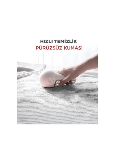 Delux Serisi Taşınabilir Cihaz Giyim Aksesuar Ev Aleti Tiftik Temizleme Makinesi M23 Beyaz