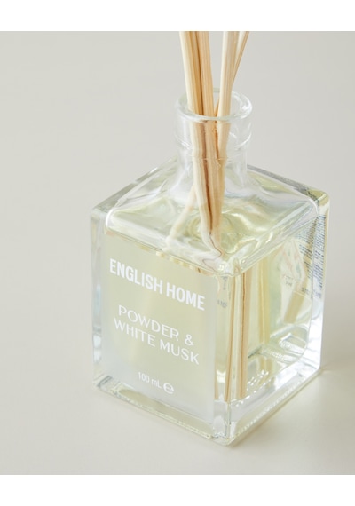English Home Powder & White Musk Çubuklu Oda Kokusu 100 Ml Çiçeksi