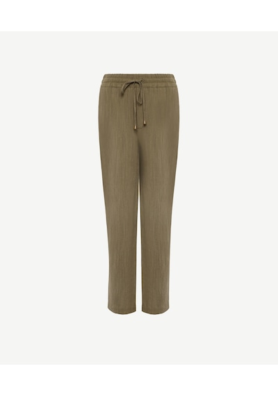 Yargıcı Beli Bağlama Detaylı Pantolon 25ykpn3070x 007 Haki