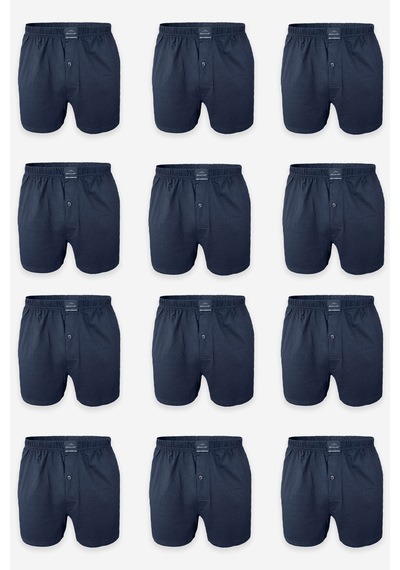 Malabadi Erkek Füme 12'li Premium Collection Geniş Kalıp Modal Büyük Beden Boxer 12m254