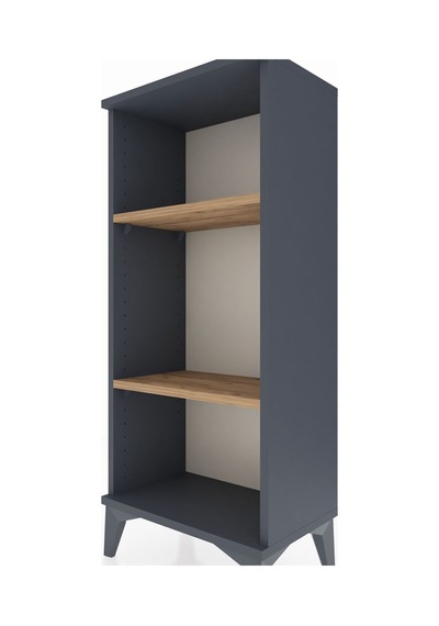 Arges Komodin 2 Raflı 44x30x106 Antrasit-çam Antrasit