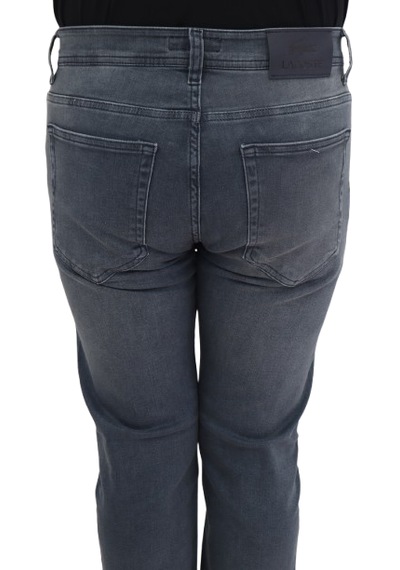Hacker Denim Hacker Dmctekstil Erkek 1013 Yüksek Bel Rahat Kesim Boru Paça Jean Pantolon Indigo
