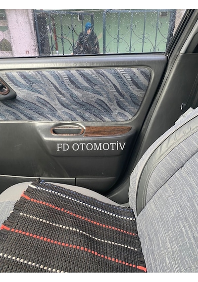 Toyota Uyumlu Carina Koyu Meşe Desen / Full Set / Torpido Konsol Kaplama