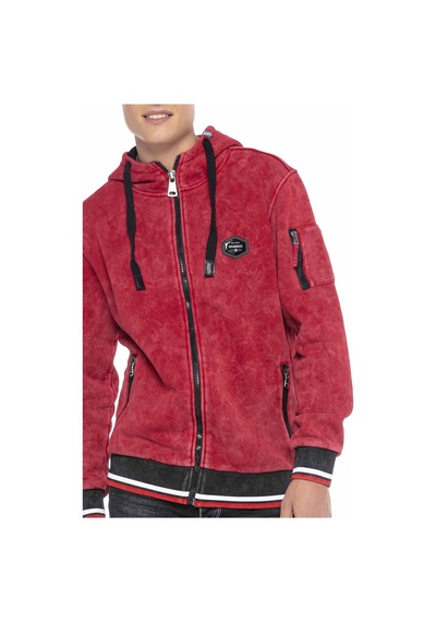 Cipo & Baxx Cl418 Sporty Men Sweatshirt Kırmızı