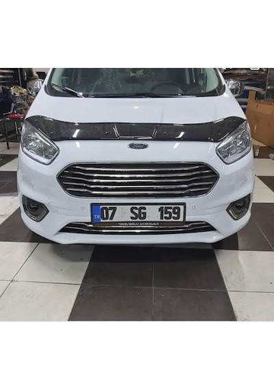 Ford Courier Ön Panjur Kromu 7 Prç 2018-2019-2020