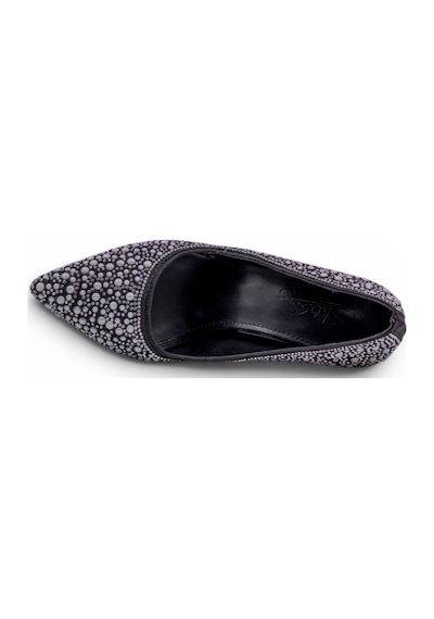 Beşler 0013 İncili Kadın Stiletto siyah