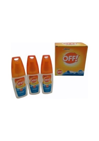 Johnson Off Sinek Sivrisinek Kovucu 100 ML Sprey Vücut Losyonu - 12'li Paket