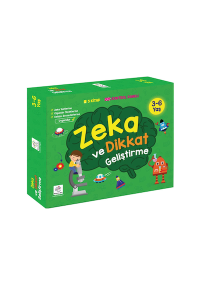 3-6 Yaş Zeka Ve Dikkat Geliştirme Seti