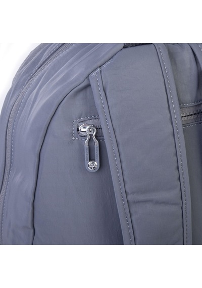 Nas Bag Unisex Büyük Boy Sırt Çantası Çok Gözlü Okul Çantası Gri Gri