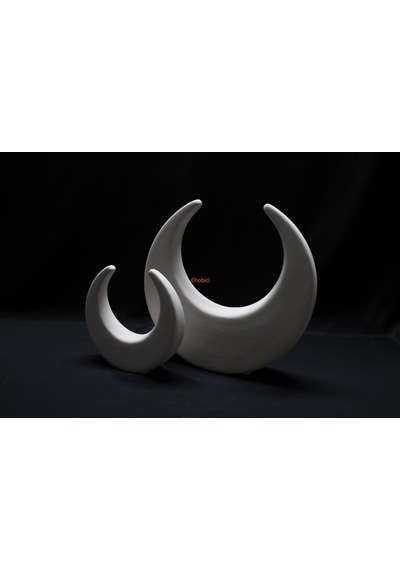 Seramik Küçük Hilal 15 Cm D-07