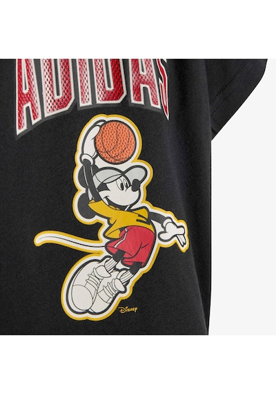 Adidas Disney Mickey Mouse Set Çocuk Siyah Şort Takım Jz7677 Siyah